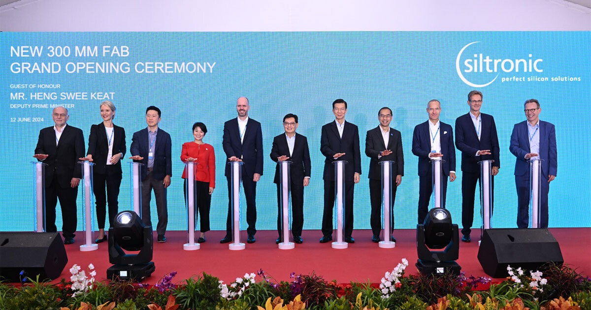 独シルトロニック、シンガポールに新たな300mmウェハ製造工場を開設