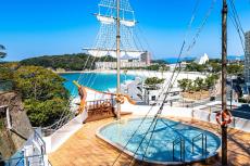 和歌山のホテル・三楽荘が帆船温水プール「Luana」を7月にスタート