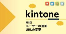 kintoneでゼロから始めるノーコード開発 第3回 社内でアプリを共有するためユーザーを追加する