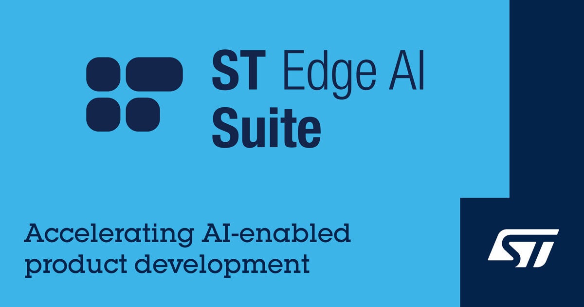 ST、組込AI対応製品の開発容易化を可能とするソフトウェア＆ツール統合セットを発表