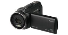 光学3倍ズームの4K対応ビデオカメラ「KC-Z4K10」　実売36,300円