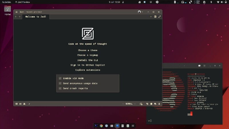 Atom開発者が開始したオープンソースのテキストエディター「Zed」がLinux対応