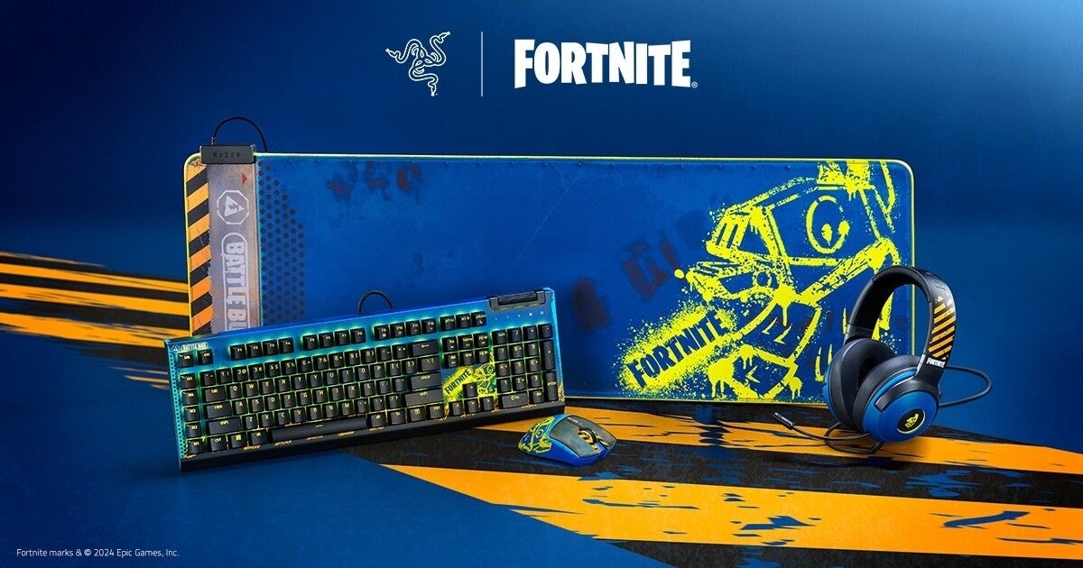 Razer、Fortnite公式ライセンスのゲーミング周辺機器 - マウスなど4製品