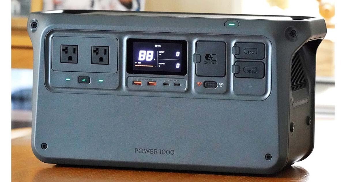 大出力でも静かに使える点に価値がある　DJI初のポータブル電源「Power 1000」レビュー