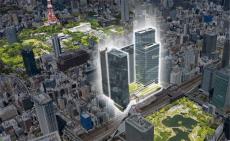 東京都・浜松町の「世界貿易センタービルディング」建替え、2027年順次開業へ - 日本初進出のラグジュアリーホテル「ラッフルズ」や商業施設「アトレ」、屋上庭園など