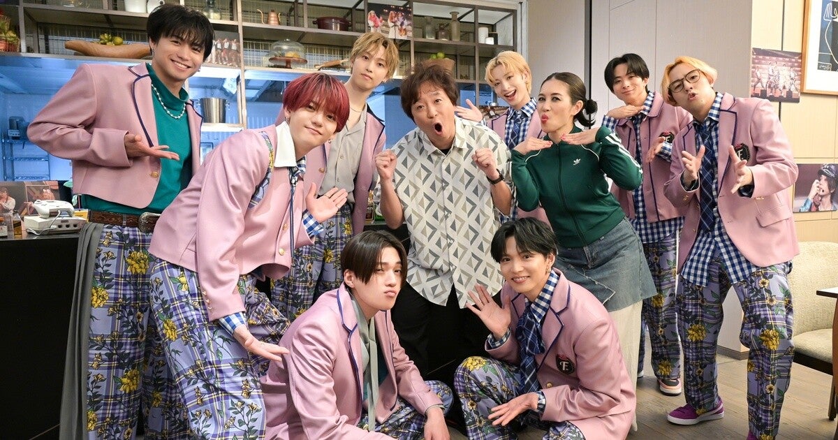 FANTASTICS、武田鉄矢や浅野温子のものまね挑戦　ホリ「ちゃんとやったな!」