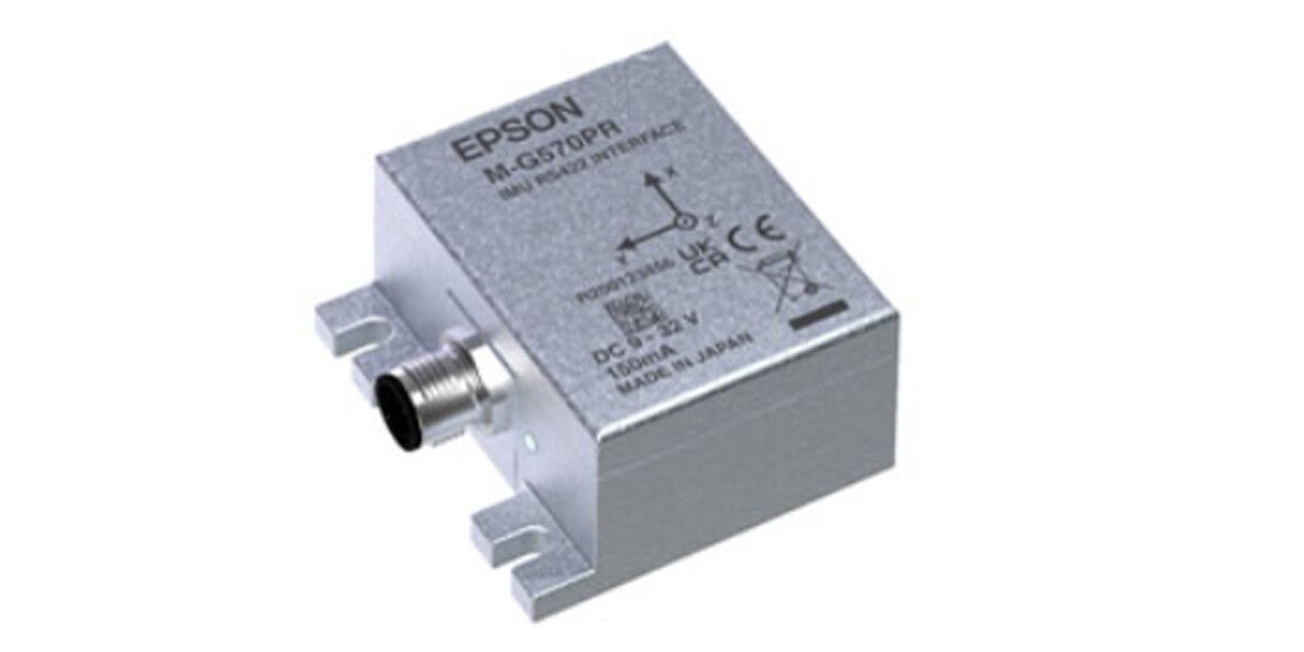 エプソン防水・防塵規格IP67に対応した、高精度・低ノイズIMUの量産を開始