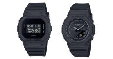 G-SHOCK、小型モデル「GMD-S5600」「GMA-P2100」にオールブラックの新色