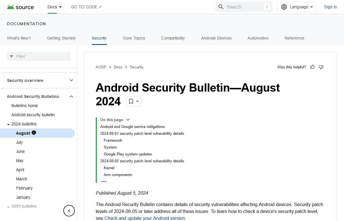 Androidに緊急の脆弱性ありアップデートを、一部はすでに悪用の可能性