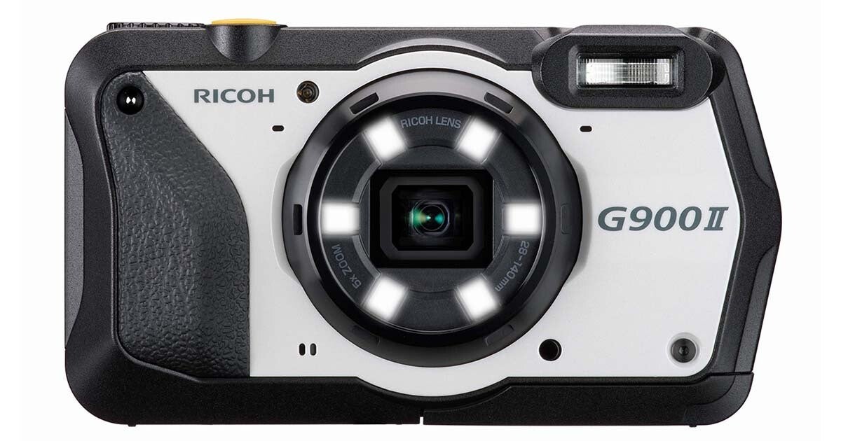 薬品にも耐える超タフなコンパクトデジカメ「RICOH G900 II」