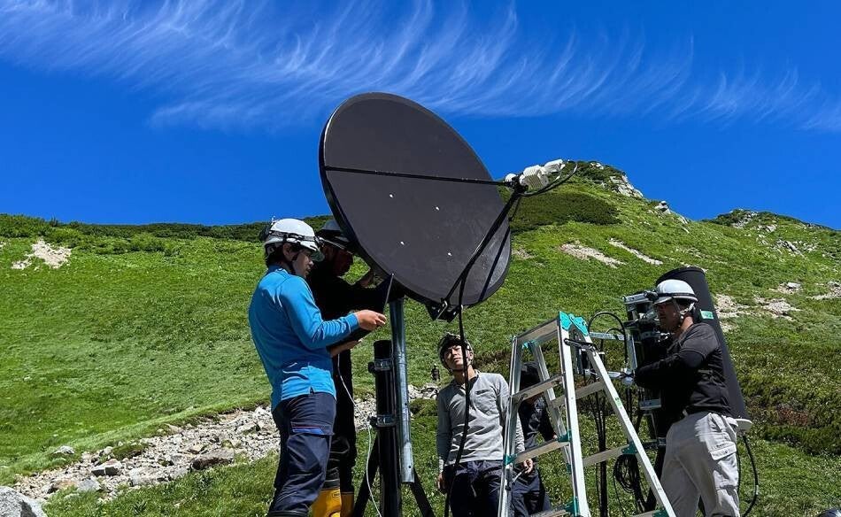 ソフトバンク、立山～剱岳の登山道周辺での通信サービス提供を開始