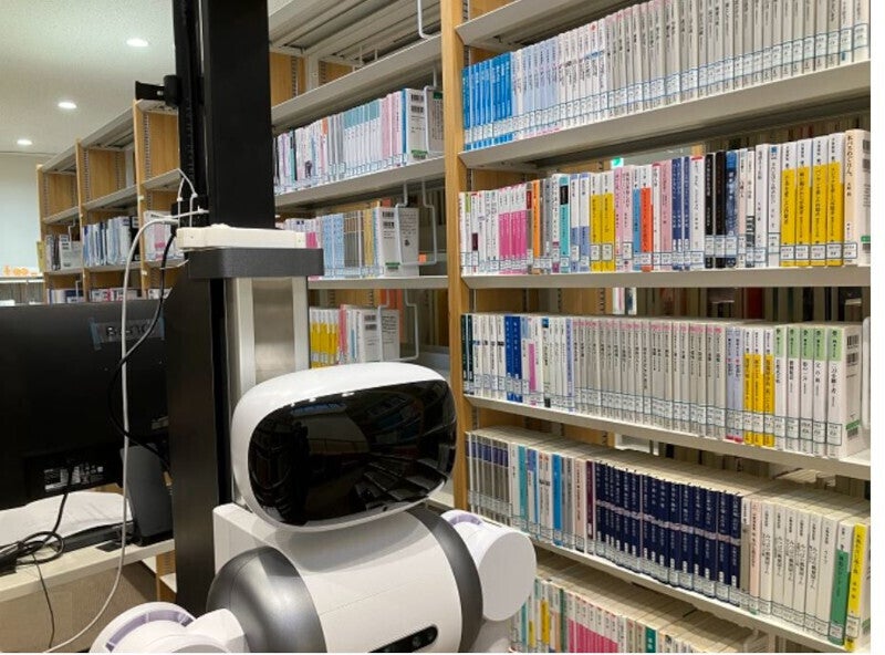 画像解析AIとロボットで図書館蔵書を管理するシステムが平泉町立図書館に導入