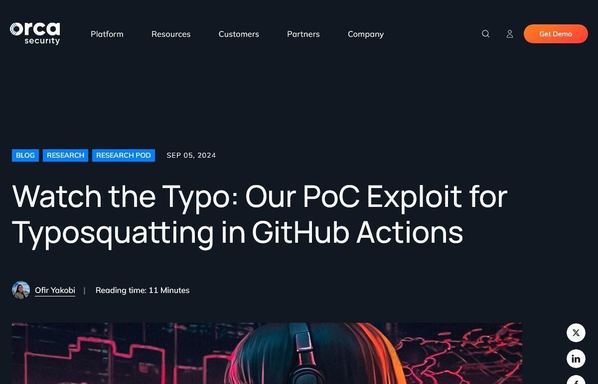 GitHub Actionsに潜む脅威、1文字の誤りで壊滅的な結果を招く