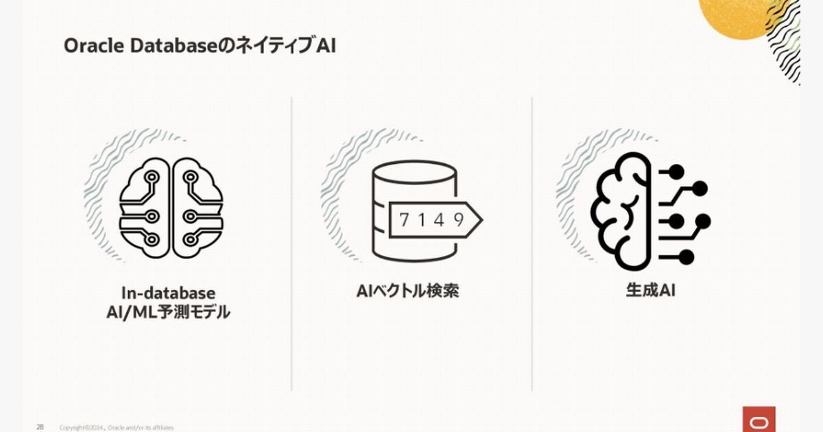 オラクル、AI中心型生成開発インフラストラクチャ発表