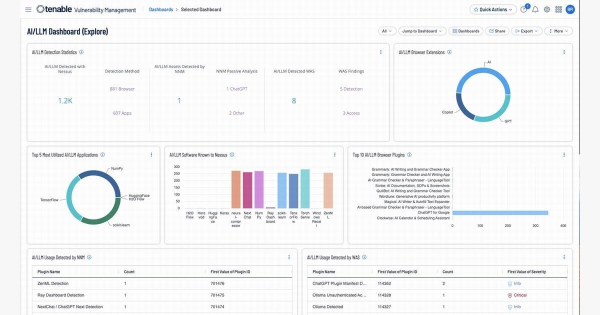 Tenable、AIとLLM向け事前対応型セキュリティソリューション発表