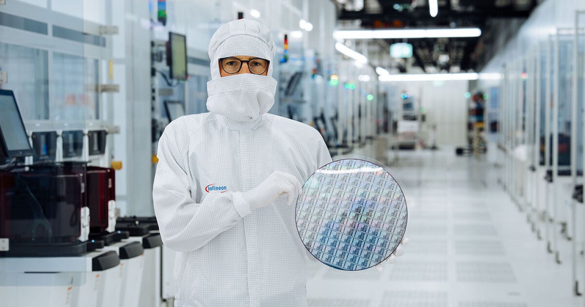 Infineon、300mmパワーGaNウェハの大量生産技術の開発に成功