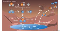 東北大、火星の有機物の異常な炭素同位体比は大気中のホルムアルデヒドで説明できることを解明