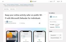 Microsoft Defender、安全ではないWi-Fiネットワークを検出する機能追加