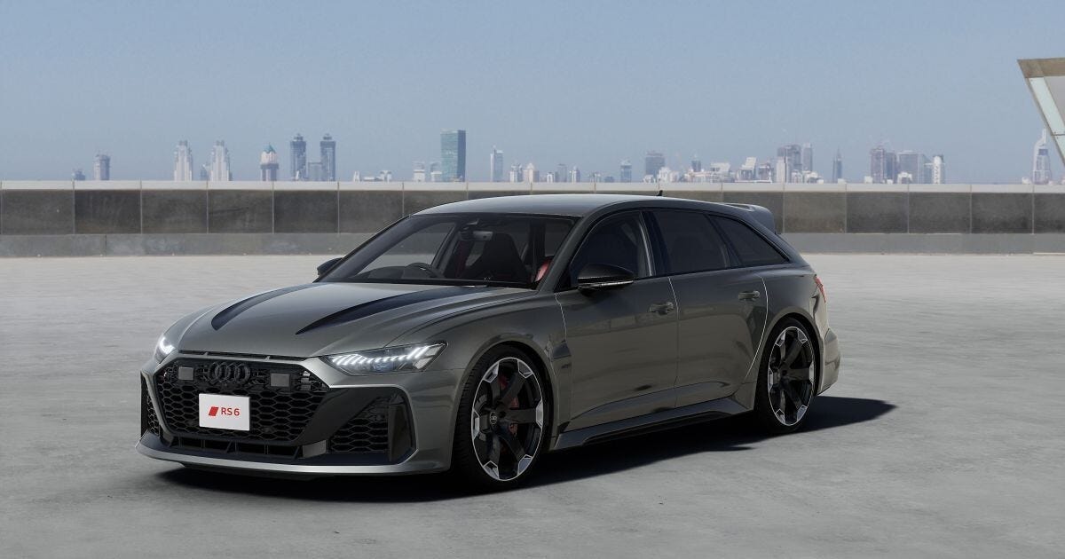 アウディ、10台限定の「Audi RS 6 Avant GT」を抽選販売