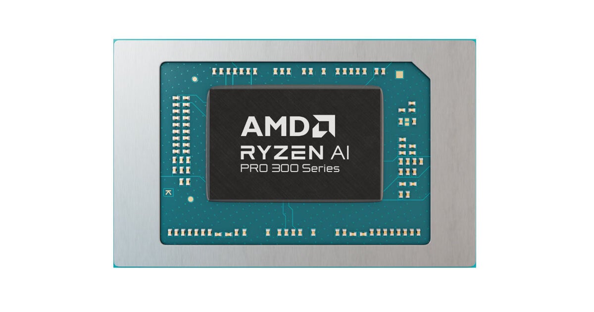 AMD、最大55TOPSのAI処理性能を提供するノートPC向けプロセッサ「Ryzen AI PRO 300シリーズ」を発表