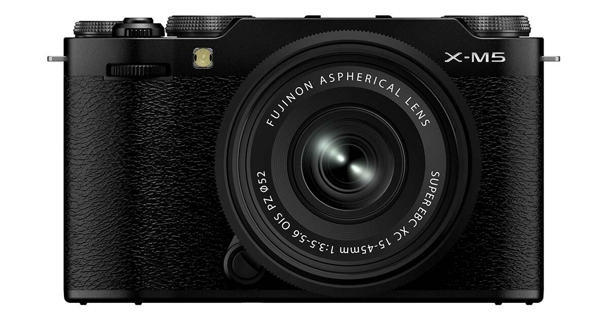 富士フイルム、シリーズ最軽量のコンパクトAPS-Cミラーレス「FUJIFILM X-M5」