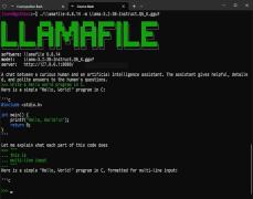 端末を起動すると自動的にチャットUI、オープンソースAIツール「Llamafile」最新版