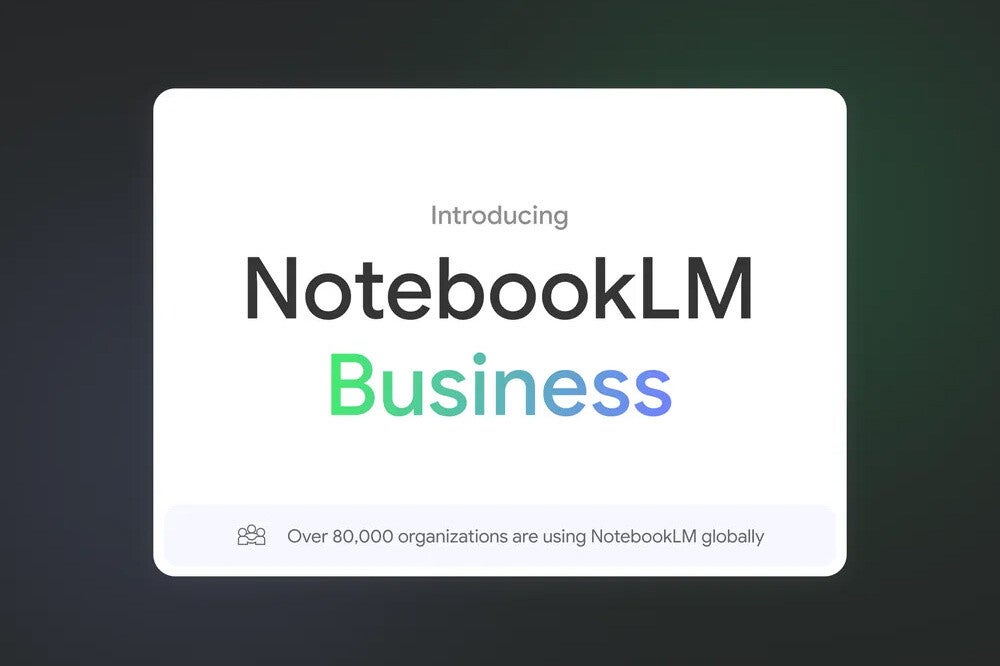 急成長するGoogleのAIノート「NotebookLM」、実験から格上げ、企業利用も加速