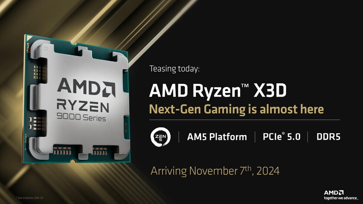 AMD Ryzen 9000“X3D”シリーズが11月8日発表！ Ryzen 9000シリーズも値下げか