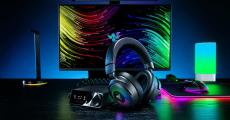 Razer、ハプティクス技術を使用したゲーミングヘッドセット「Kraken V4 Pro」を11月1日に発売