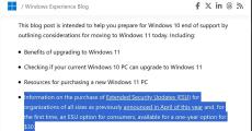 Windows 10に個人向けESU、30ドルで1年間「延命」可能に - 阿久津良和のWindows Weekly Report