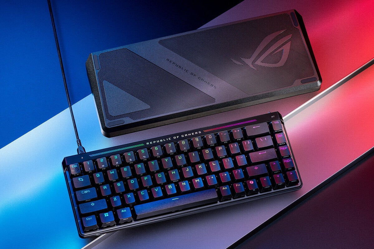 ASUS ROGからついにラピッドトリガー搭載ゲーミングキーボード「ROG Falchion Ace HFX」投入