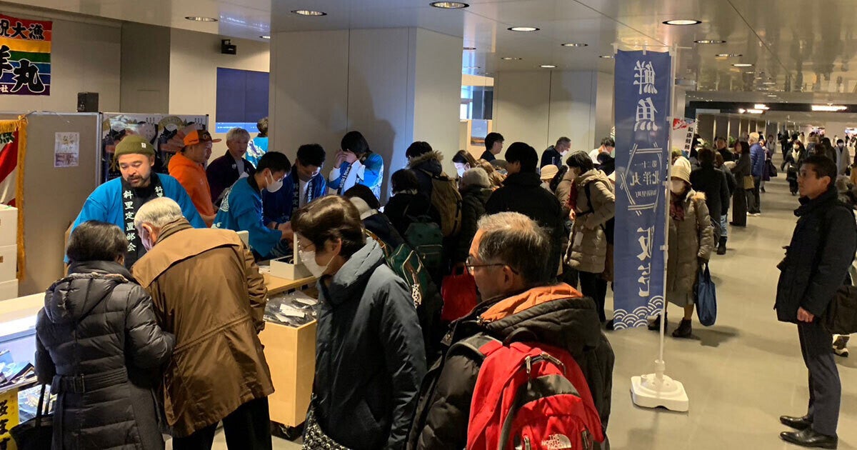 【無料のいくら丼が100食】札幌の地下歩行空間で「知床・斜里町の鮭漁師」イベント開催