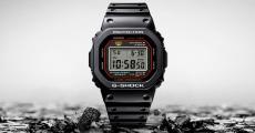 カシオ、「G-SHOCK」初号機の復刻モデル「DW-5000R」を12月13日に発売