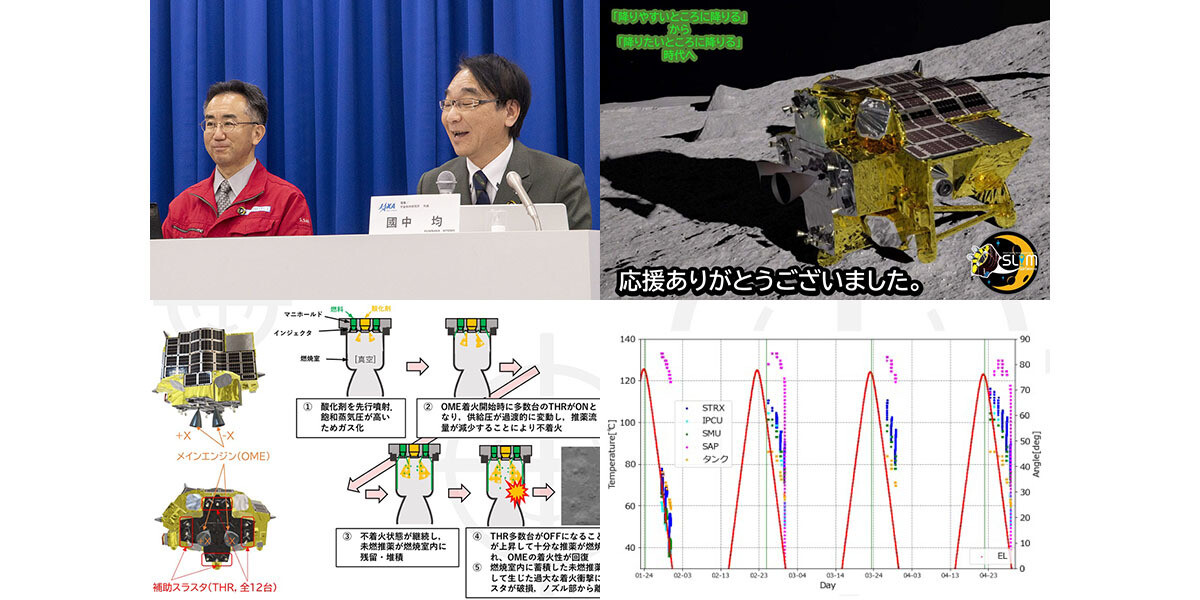 JAXAが月着陸機SLIMの成果報告、気になる國中所長の最終評価は「69点」