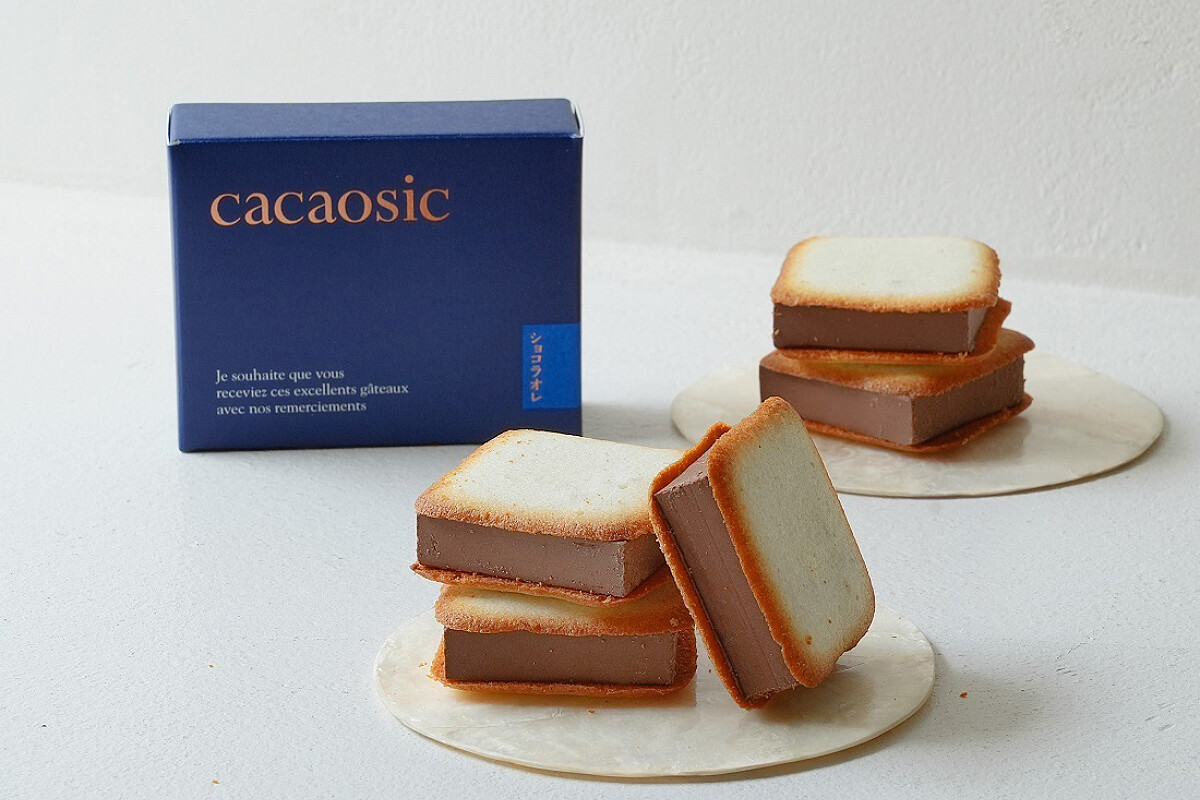 cacaosicから、新しいチョコレートサンド「ショコラオレ」が発売