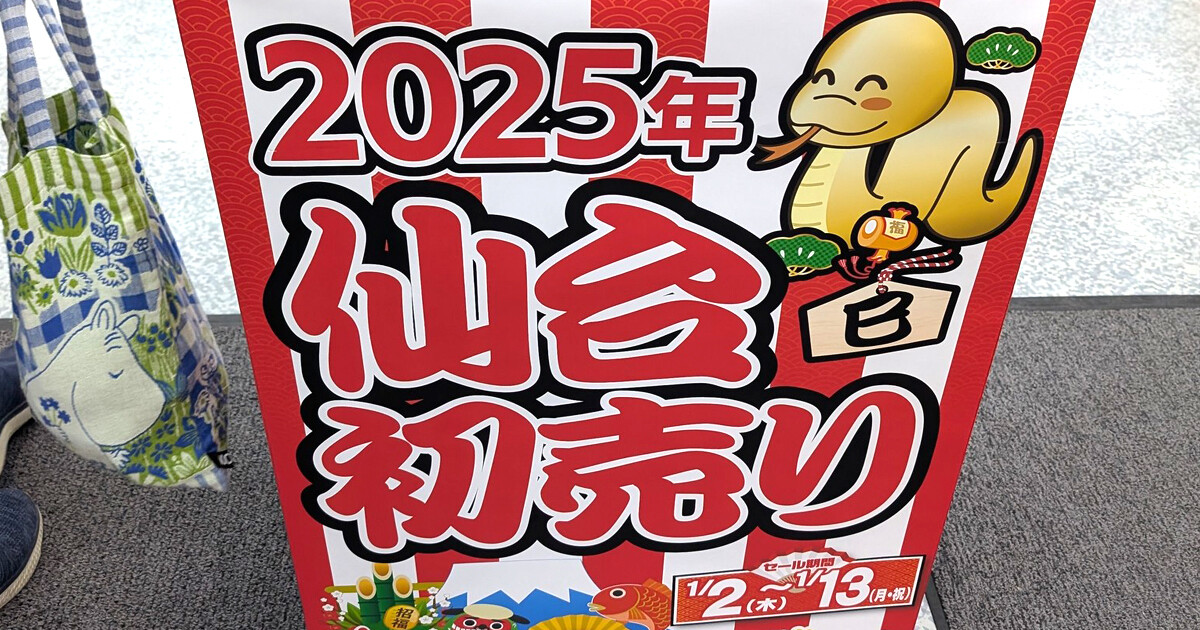 ヨドバシ仙台の初売りに潜入せよ。「2025年 夢のお年玉箱」購入レポ！