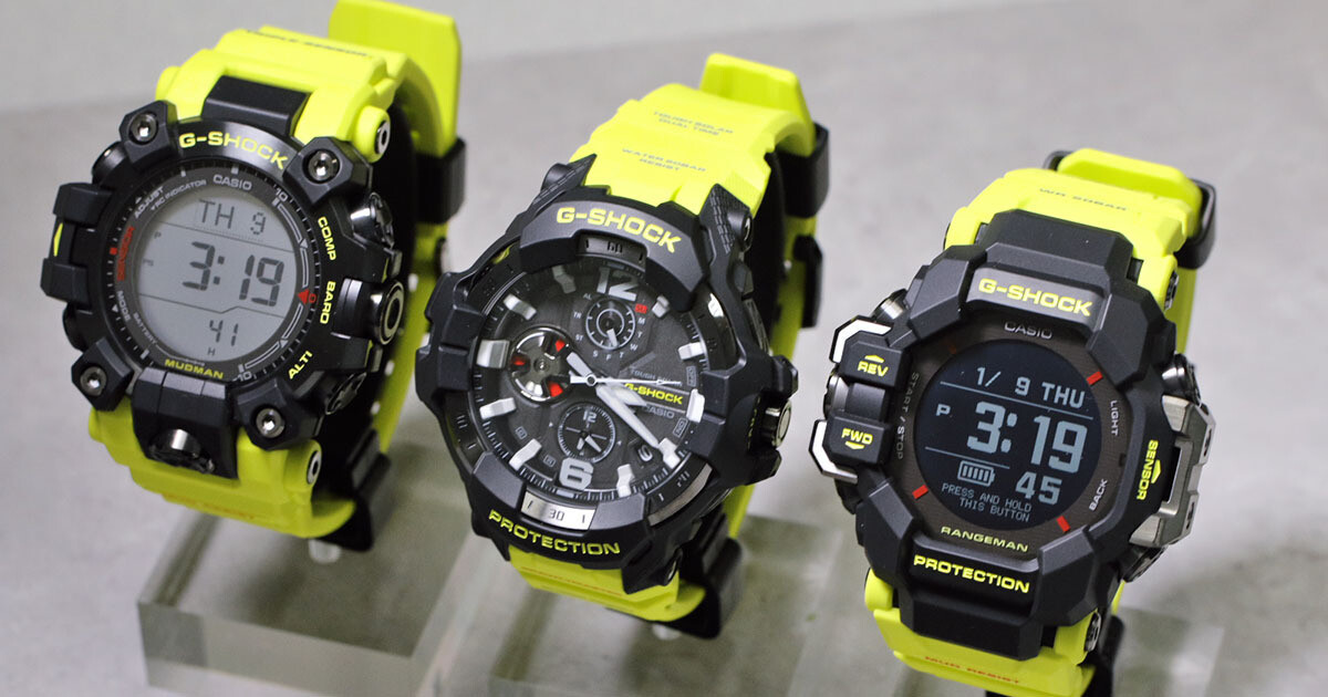 カシオ 2025年2月発売のG-SHOCKを実機写真で！