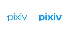 「pixiv」のロゴ、くっきり太めにリニューアル