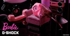 カシオ、バービーの世界観を表現したG-SHOCK「GMA-S110BE」