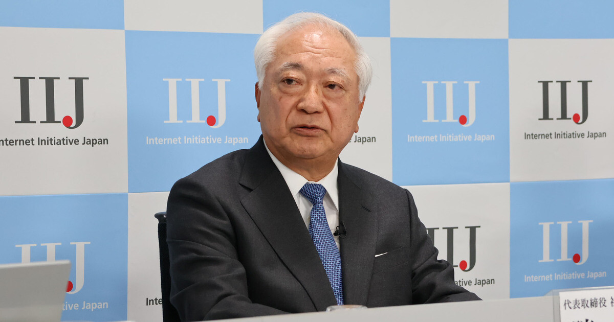 IIJが第3四半期決算を発表、3月退任予定の勝社長が最後の決算説明会登壇