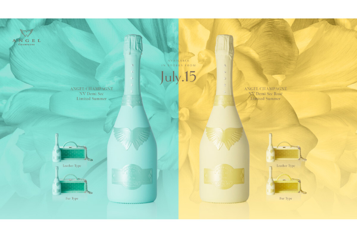ラグジュアリーシャンパンブランド“ANGEL CHAMPAGNE”が 夏季限定