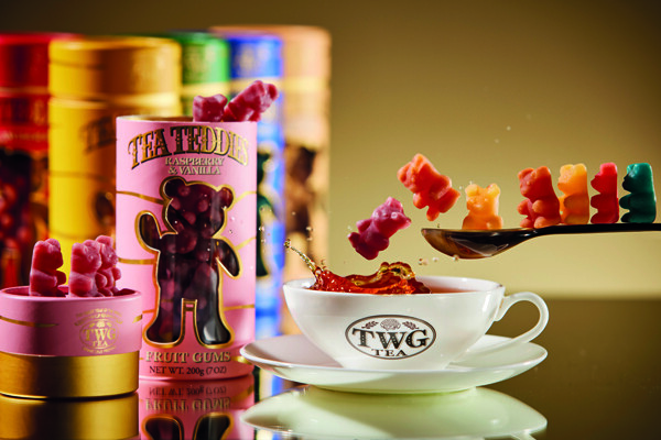 【日本未上陸】TWG ティーベアーグミ　全種類3種3本　　ショップ紙袋付き 海外で話題】TWGホワイトティーを使用したテディベアのフルーツ