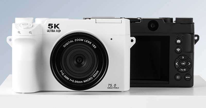 本格デザインで自撮りもできるコンパクトデジカメ 価格は9,800円