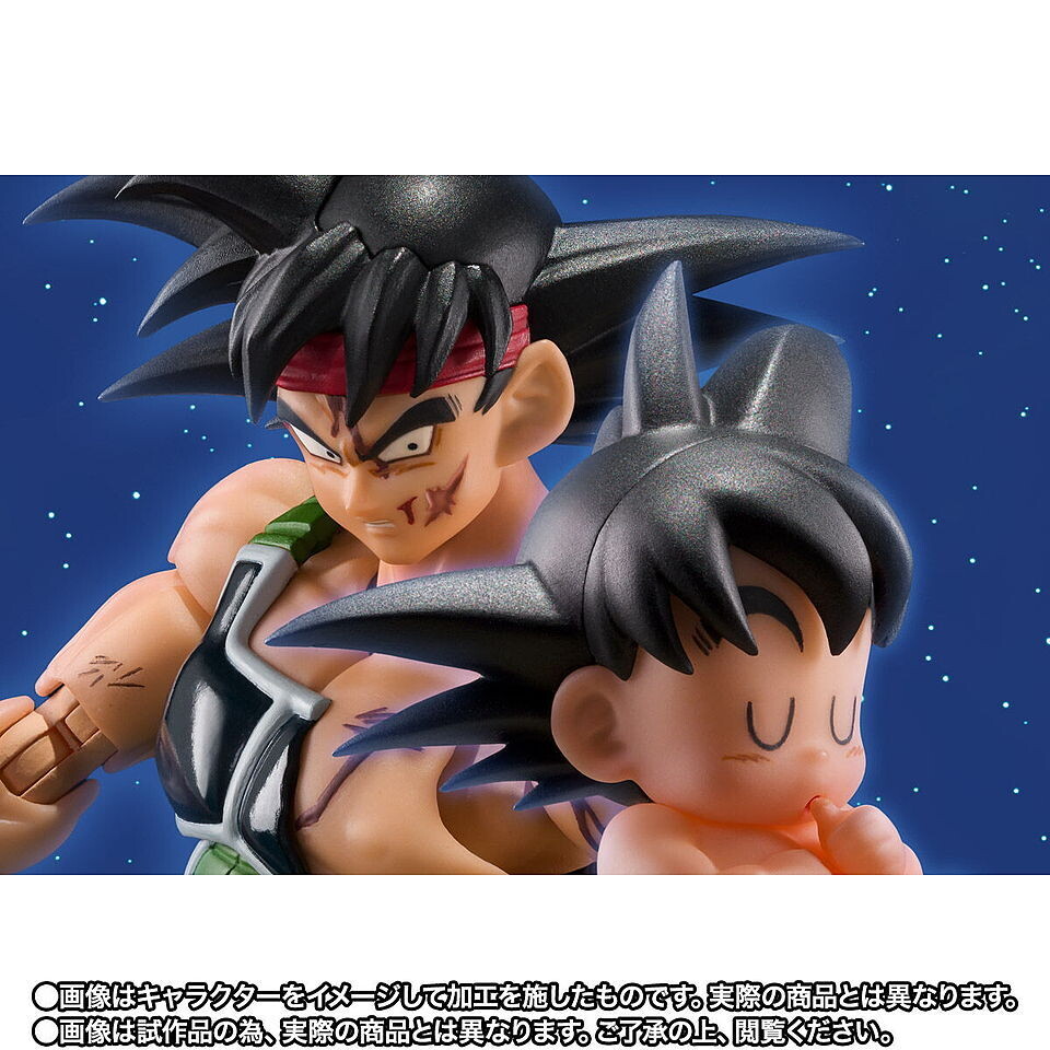 ドラゴンボールZ』父・バーダックがS.H.Figuartsに登場 - 赤ちゃん姿の