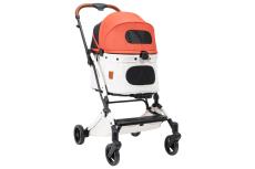 通気性も良く愛犬もごきげん。ワンアクションで折りたためるペット