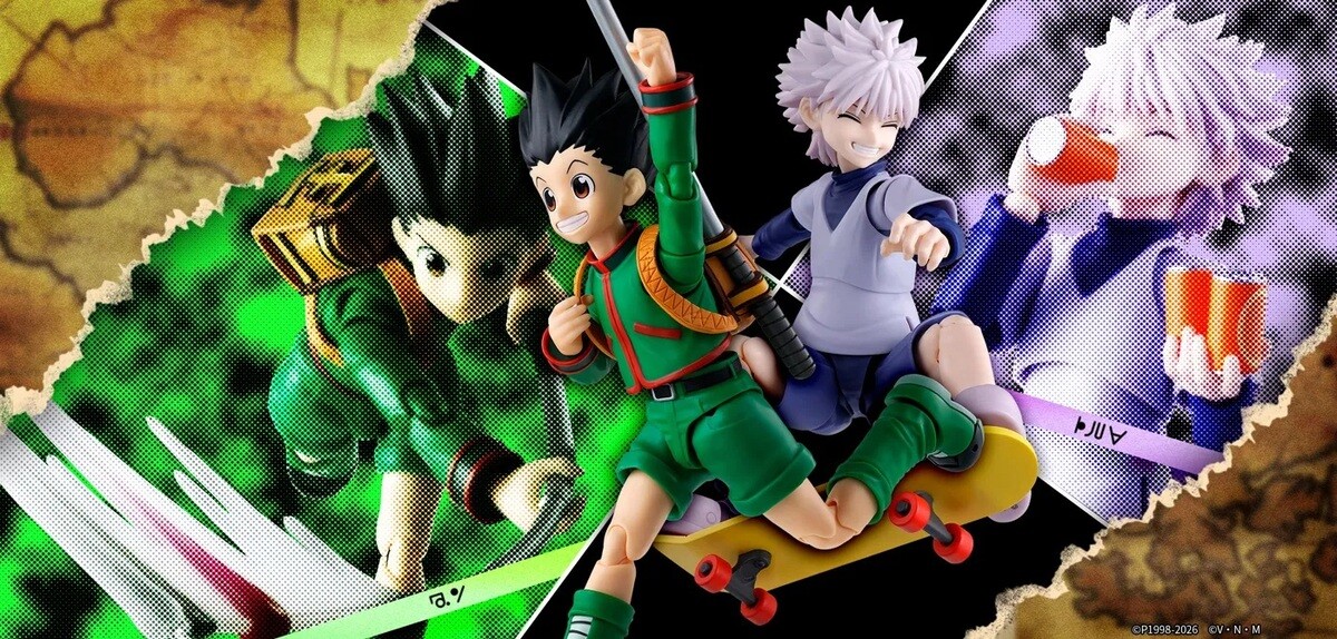 HUNTER×HUNTER』S.H.Figuartsゴン＆キルアのハンター試験編オプション