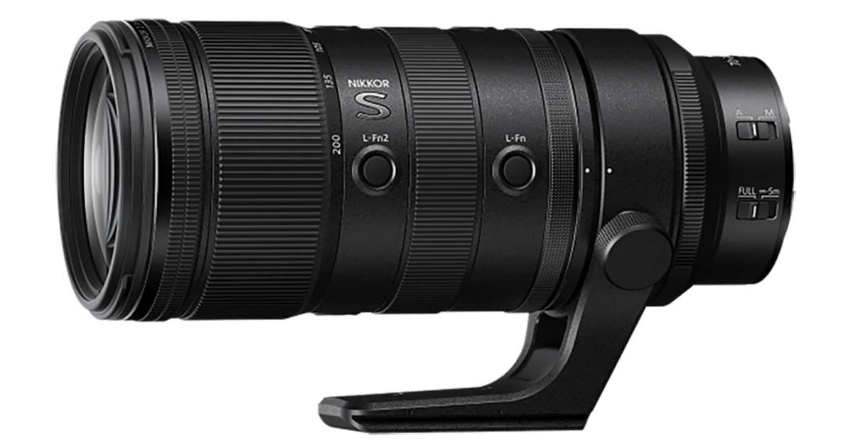 ニコン、1kgを切った大三元望遠ズーム「NIKKOR Z 70-200mm f/2.8 VR S