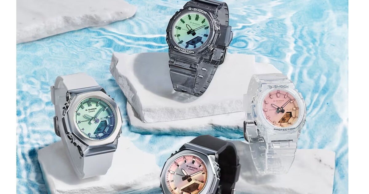 生産終了品 海外モデル カシオ G-SHOCK パール スクエア型 レアカラー G-SHOCK Gショック ウーマン メタルカバード ミッドサイズ ベージュ