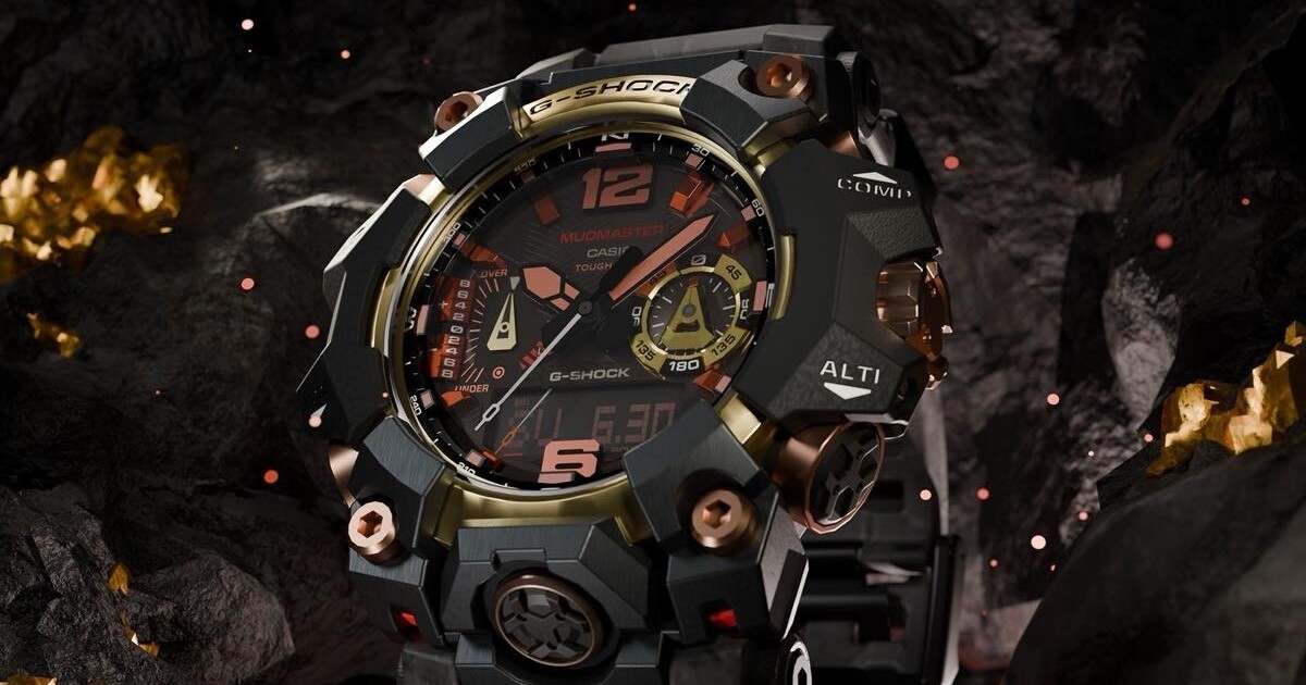 カシオ、G-SHOCK「MUDMASTER」にマグマ着想のスペシャルモデル カシオ、G-SHOCK「MUDMASTER」にマグマ着想のスペシャルモデル