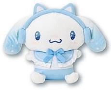 ローソン】「シナモロール当りくじ」発売 - ネコミミ形ヘッドホン姿の